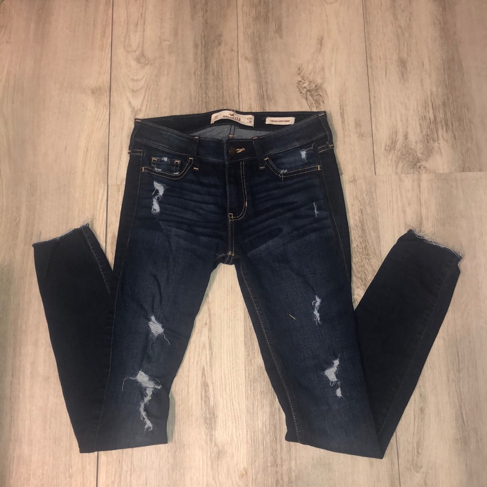 Hollister Low Rise Super Skinny Denim Jeans